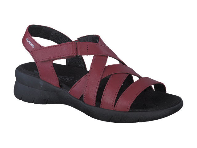 sandales femme modèle Eliona Rouge - Mephisto